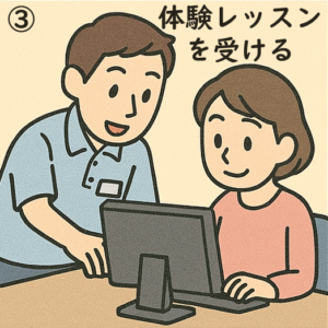 体験レッスンを受ける